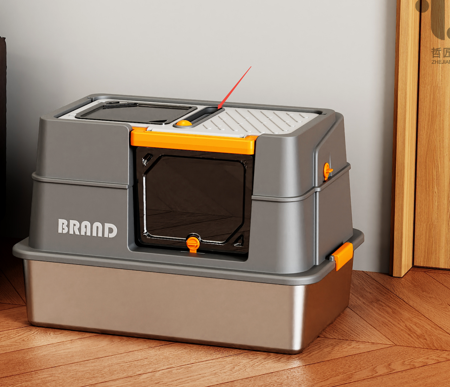 BXG-01 Stainless Steel Litter Box